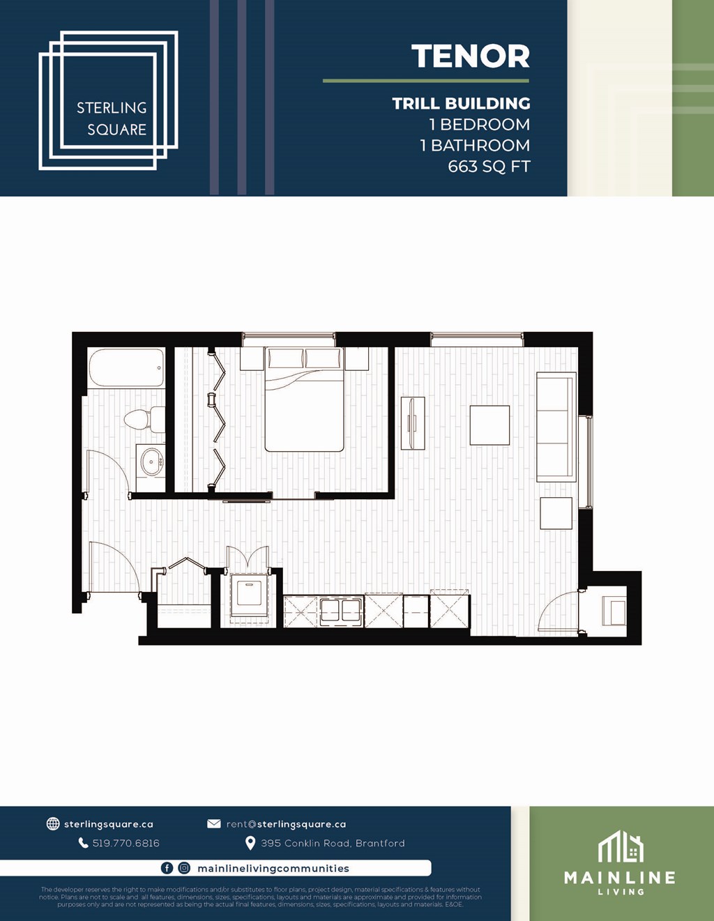 Sterling Square Tenor 395 Conklin Rd Brantford ON 7278674860